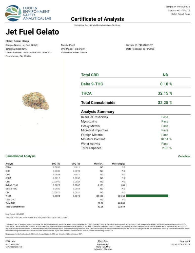Jet Fuel Gelato