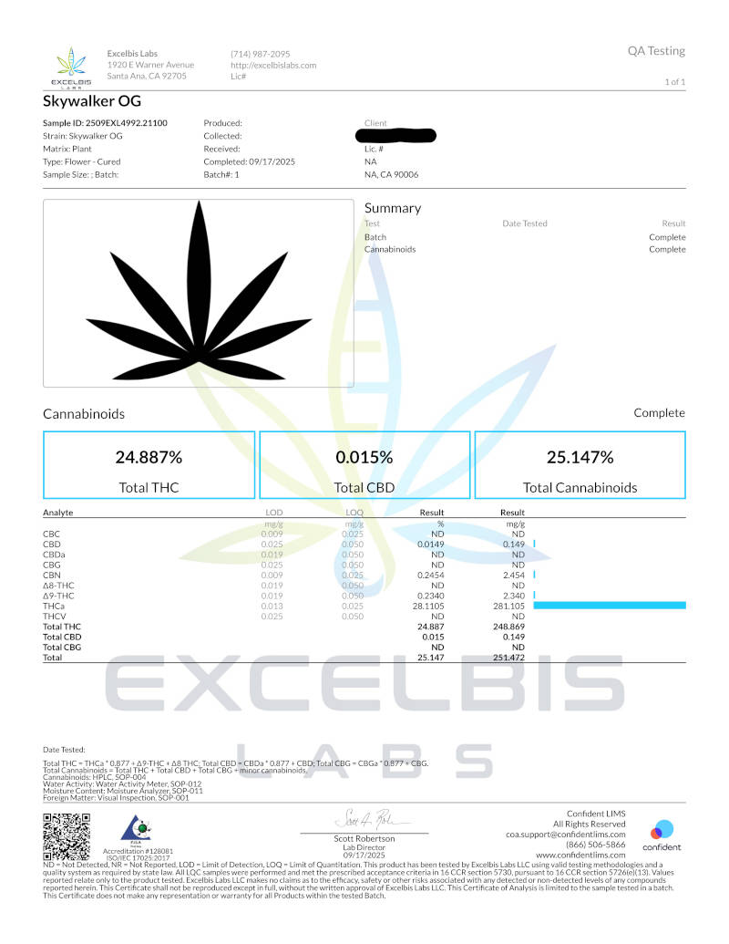 Skywalker OG THCA Flower Indica Dominant - Image 2