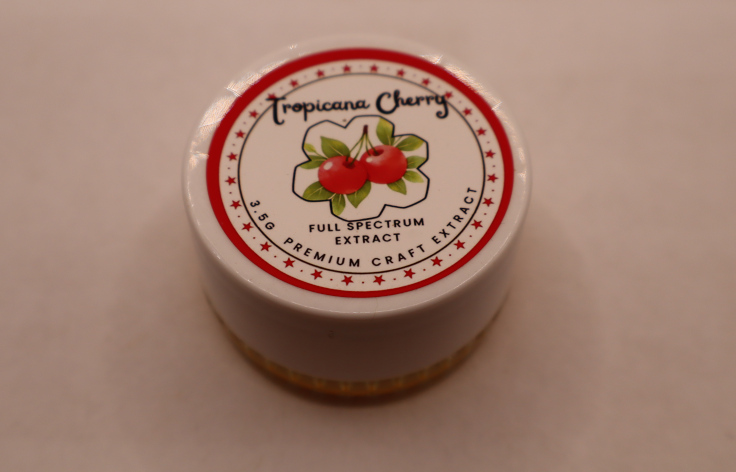 Tropicana Cherry THCA Sugar Wax 3.5G - Image 2